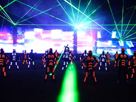 LED Tron Dancers