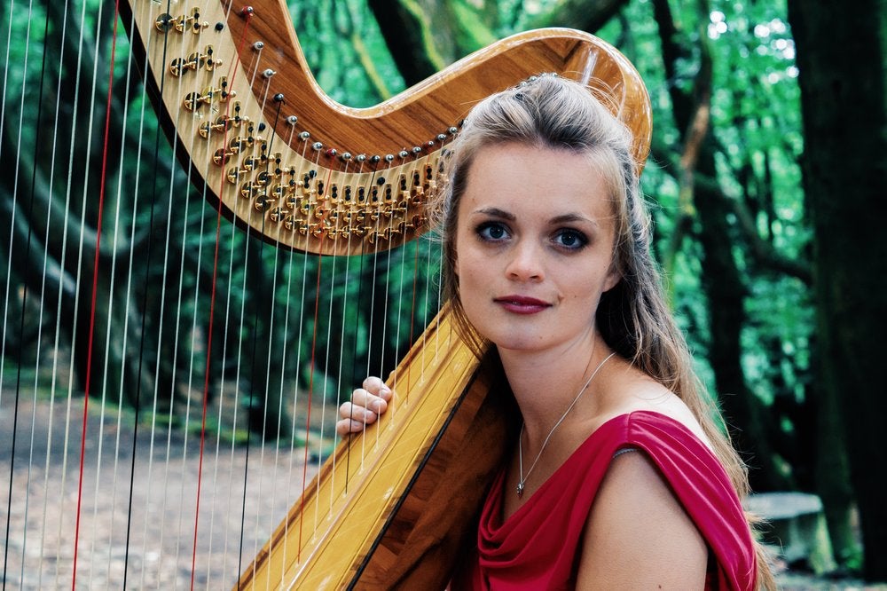 The Derbyshire Harpist