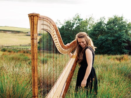 The Derbyshire Harpist