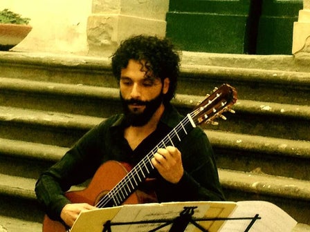 The Italian Wedding Guitarist