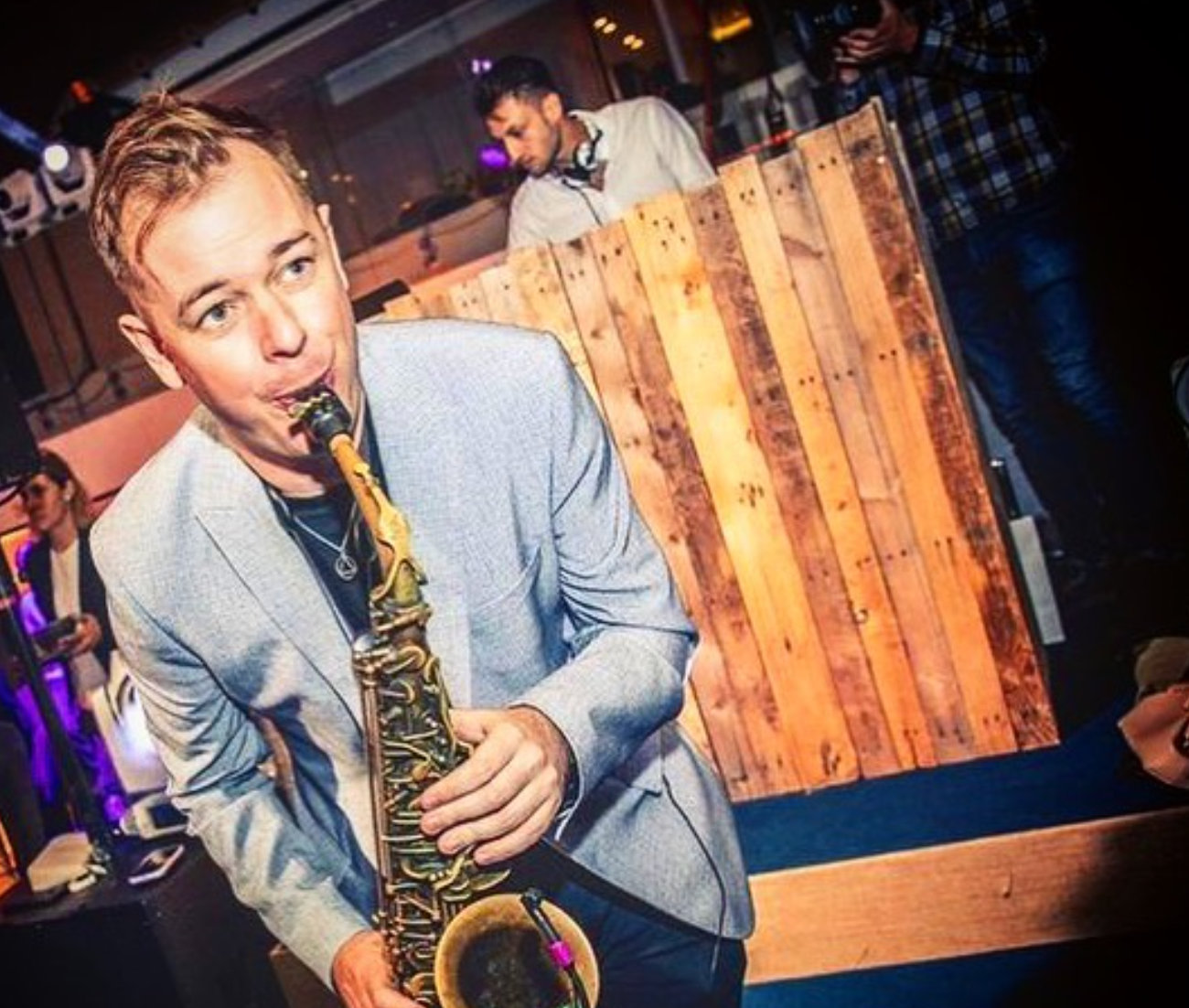 DJ on Sax