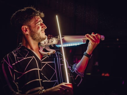 The LED Violinist