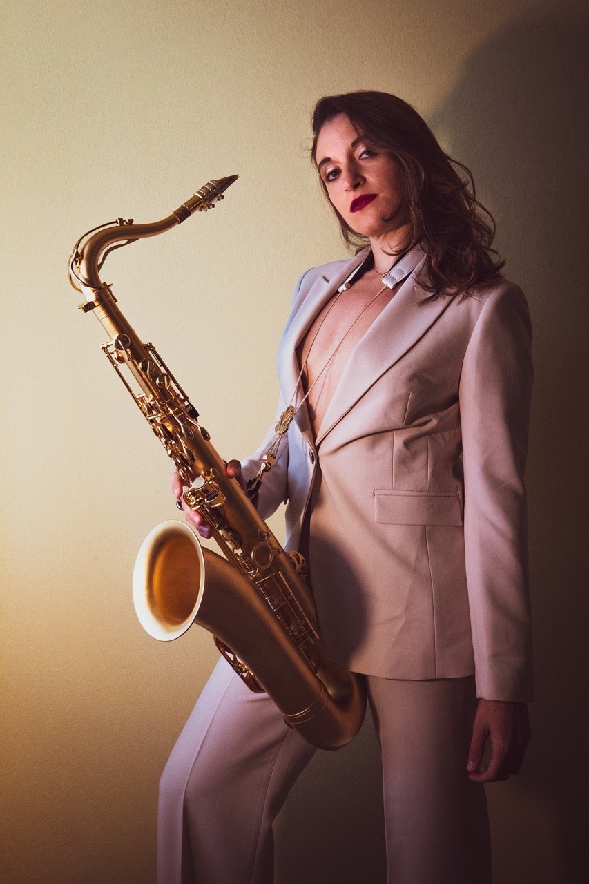 Cesca on Sax