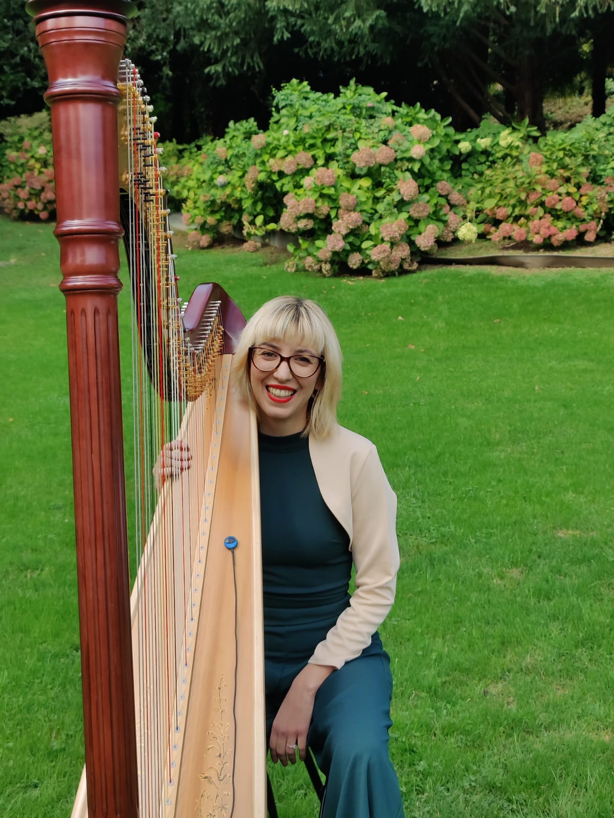 The Lombardy Harpist
