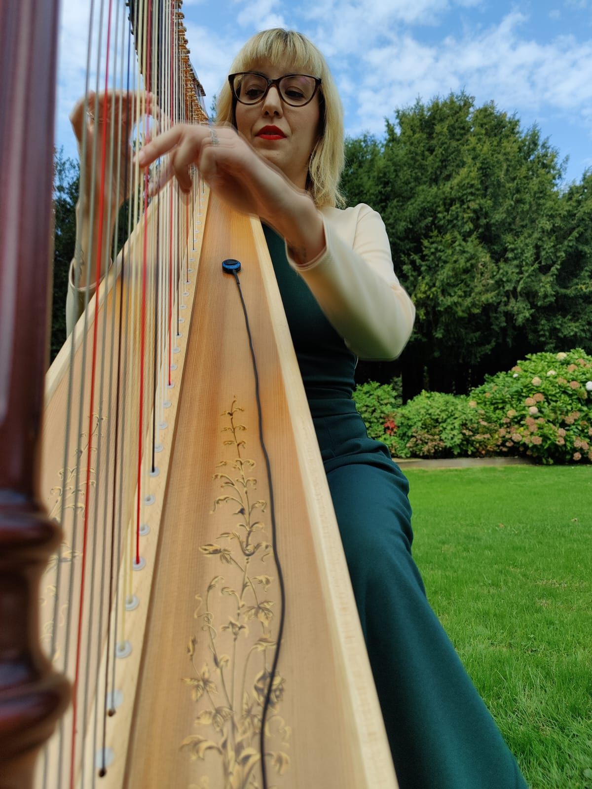 The Lombardy Harpist