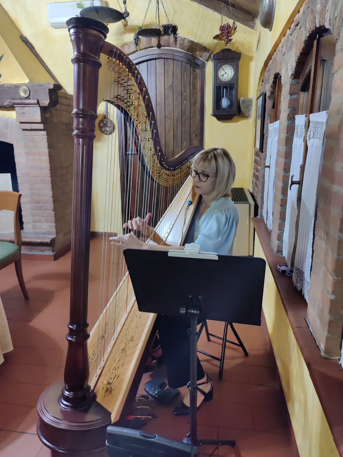 The Lombardy Harpist