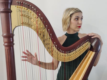 The Lombardy Harpist