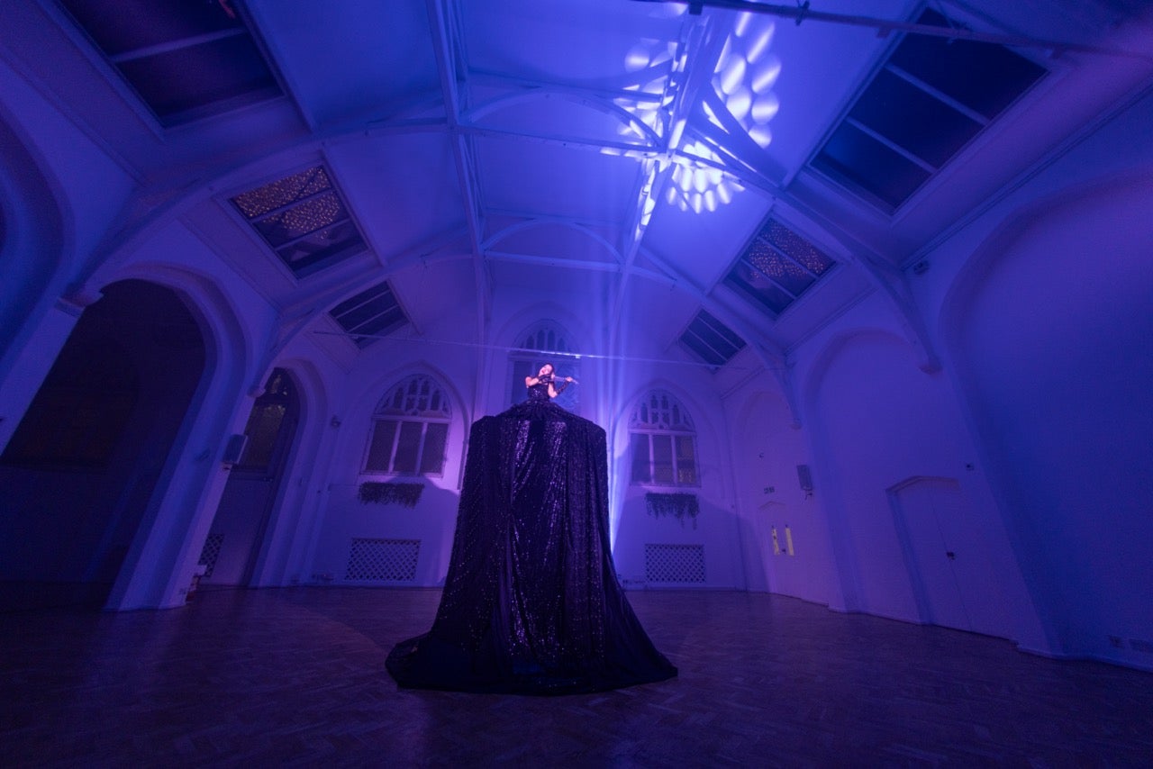 The Elevated Violinist