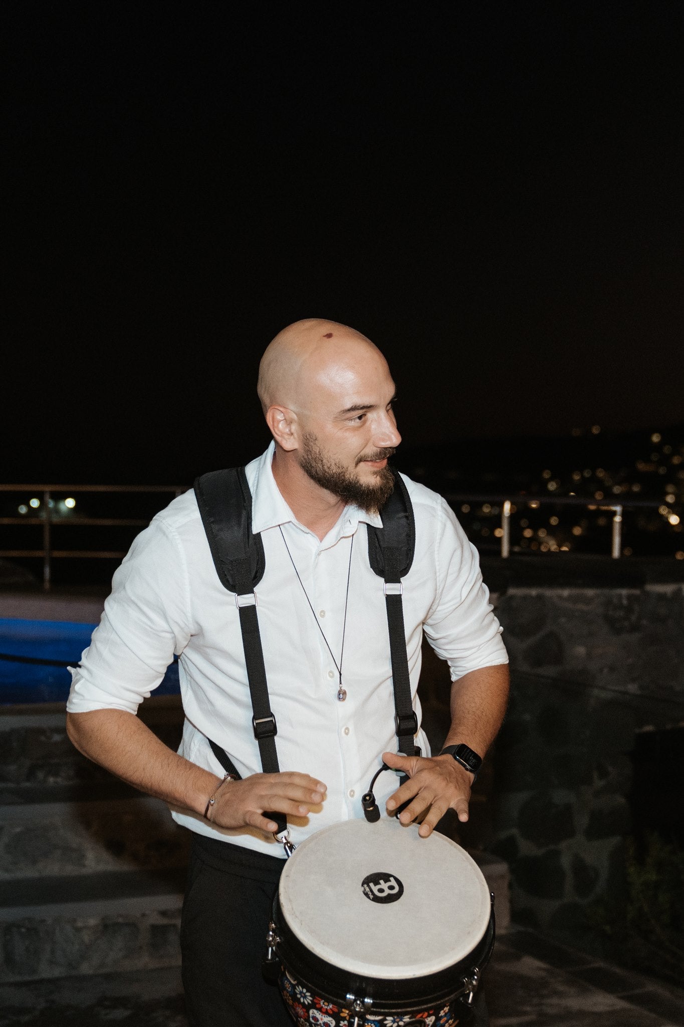 The Santorini Percussionist