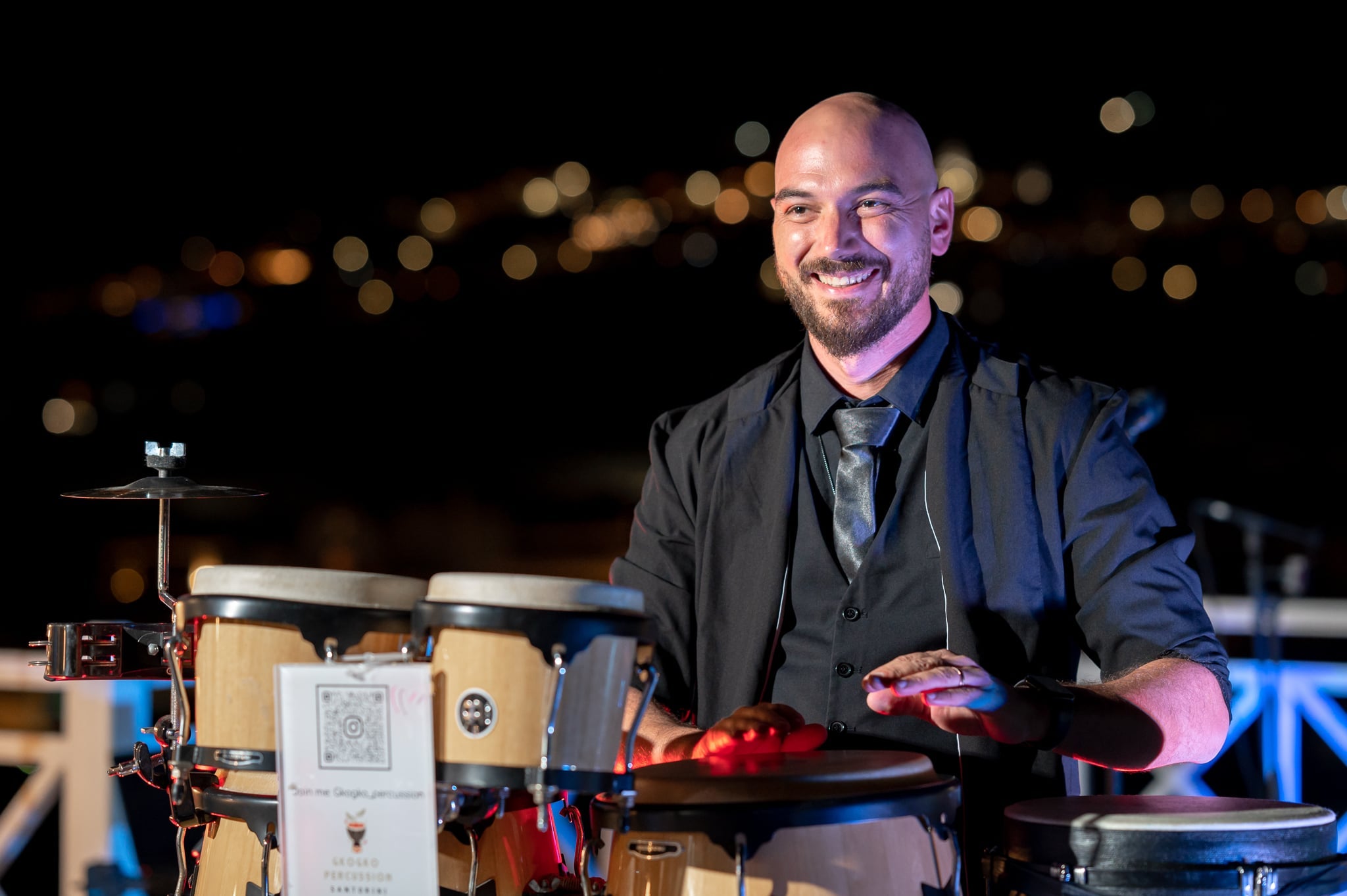 The Santorini Percussionist