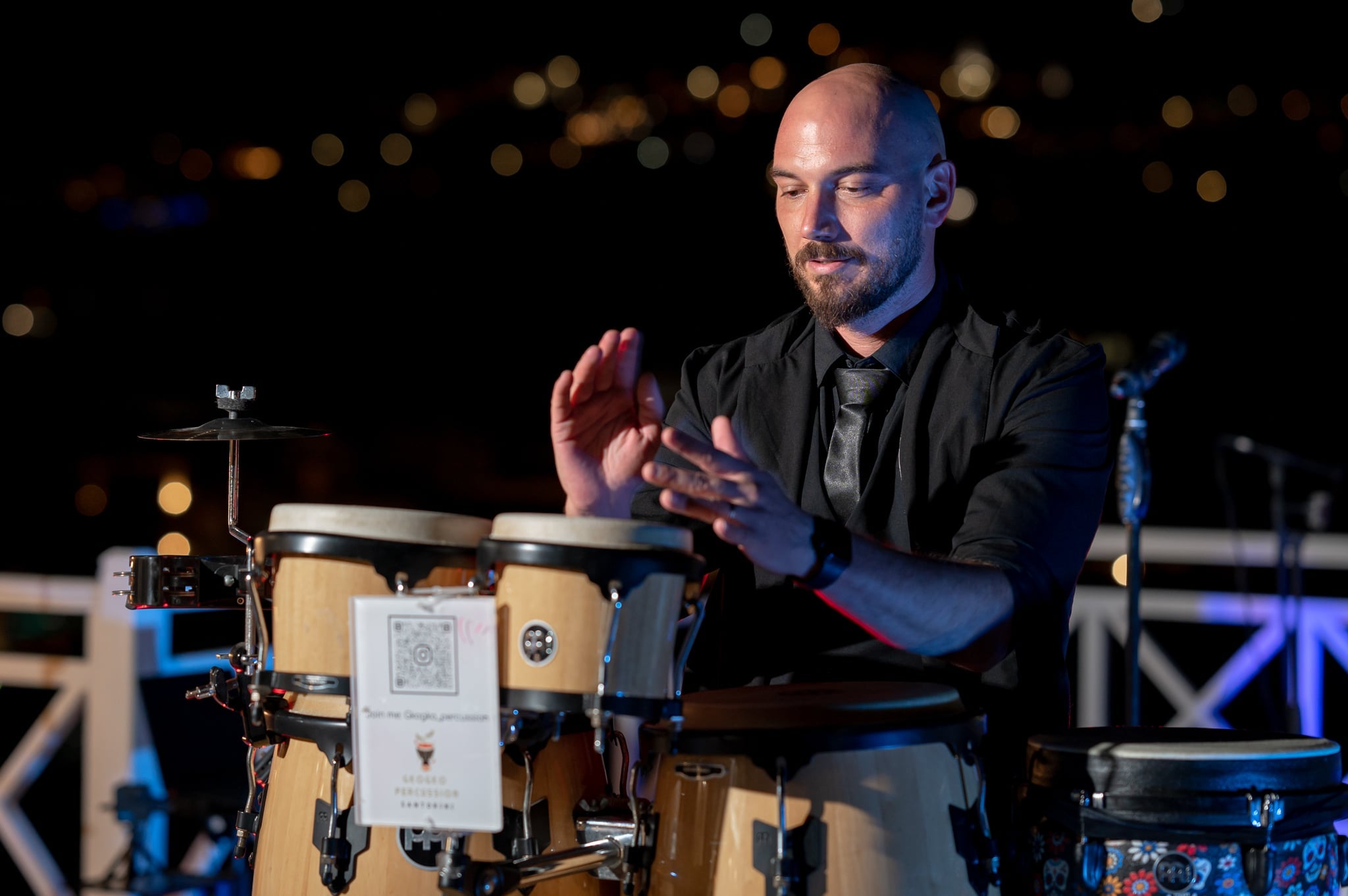 The Santorini Percussionist