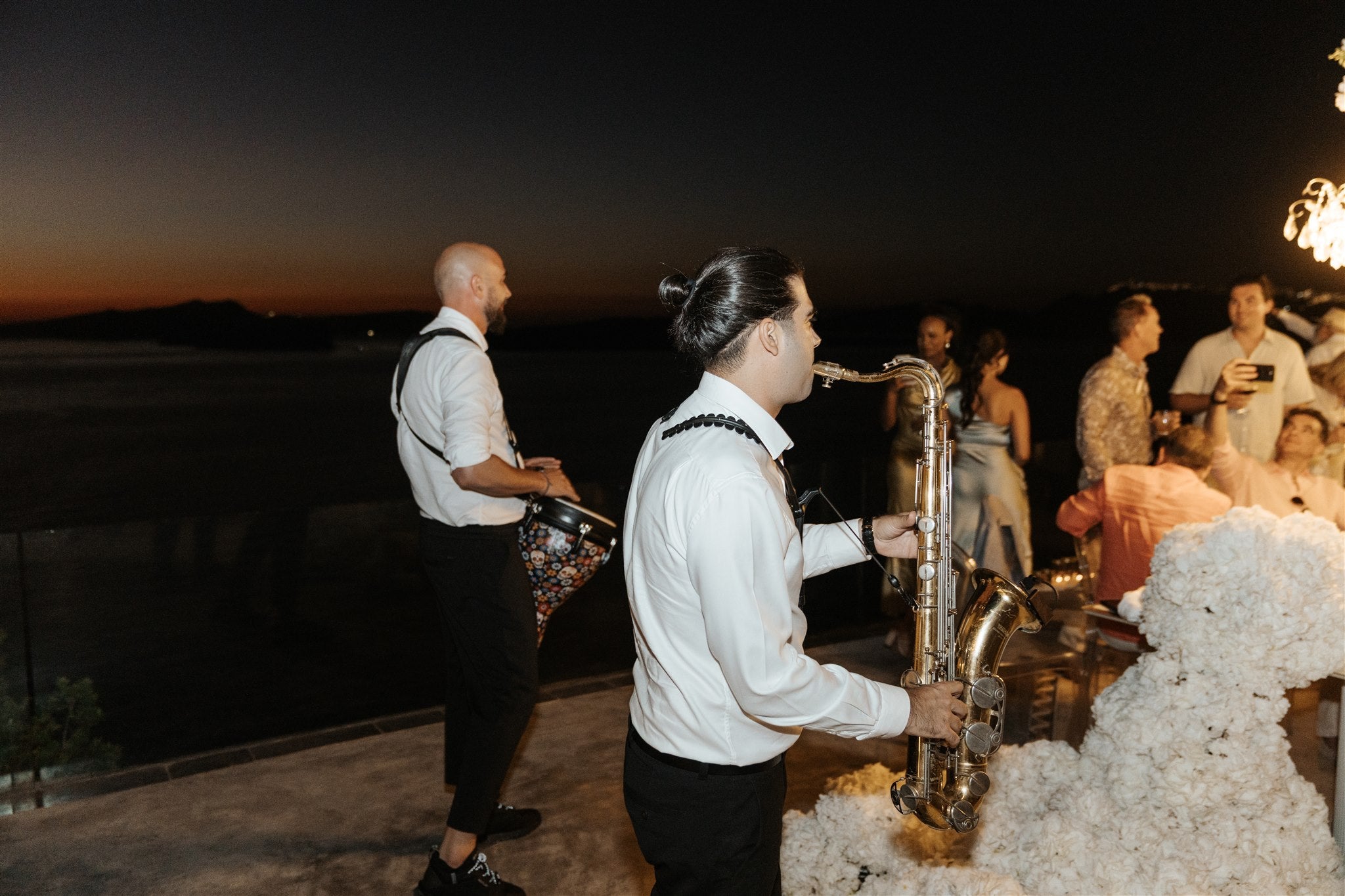 The Santorini Percussionist