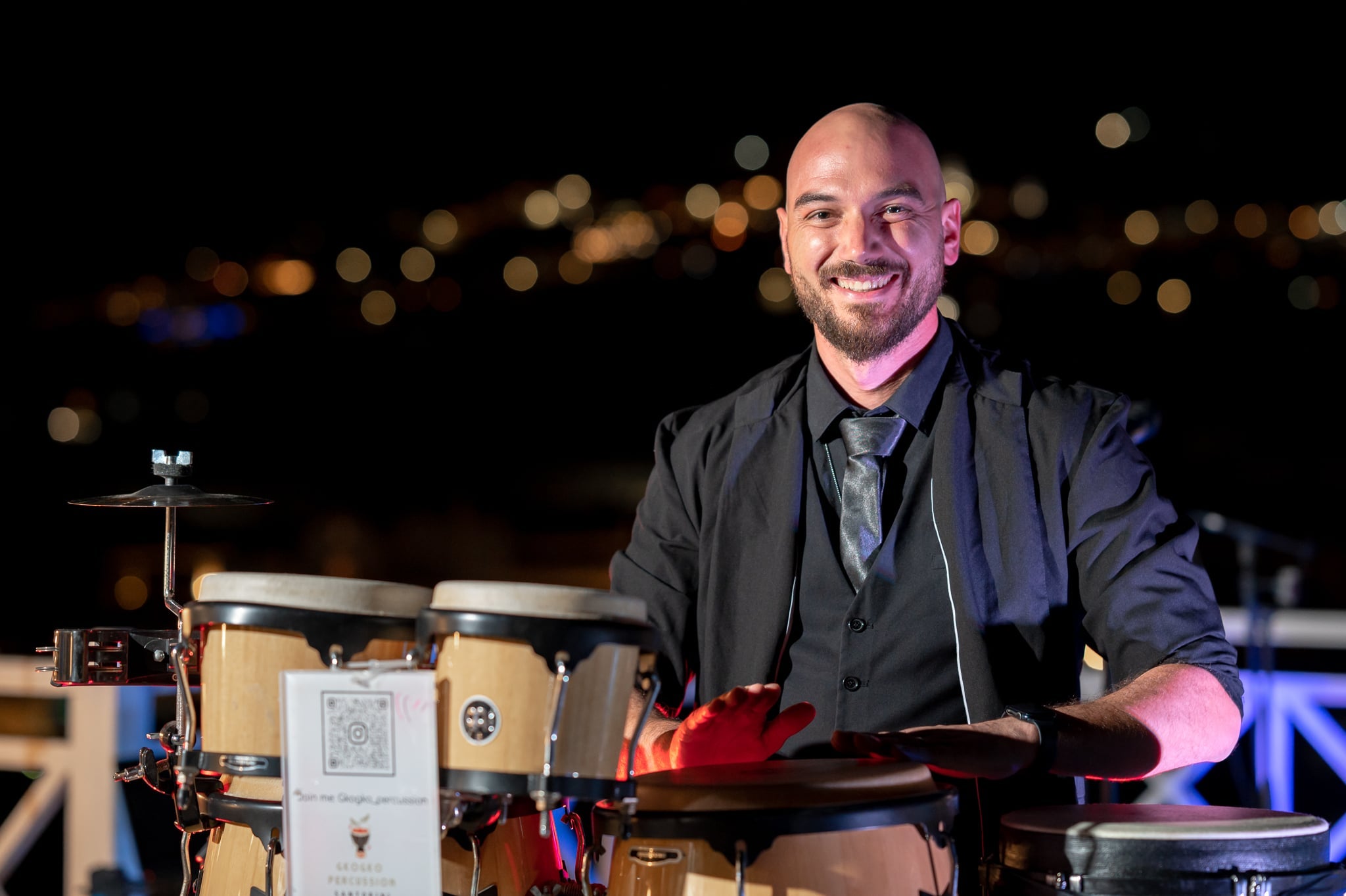 The Santorini Percussionist