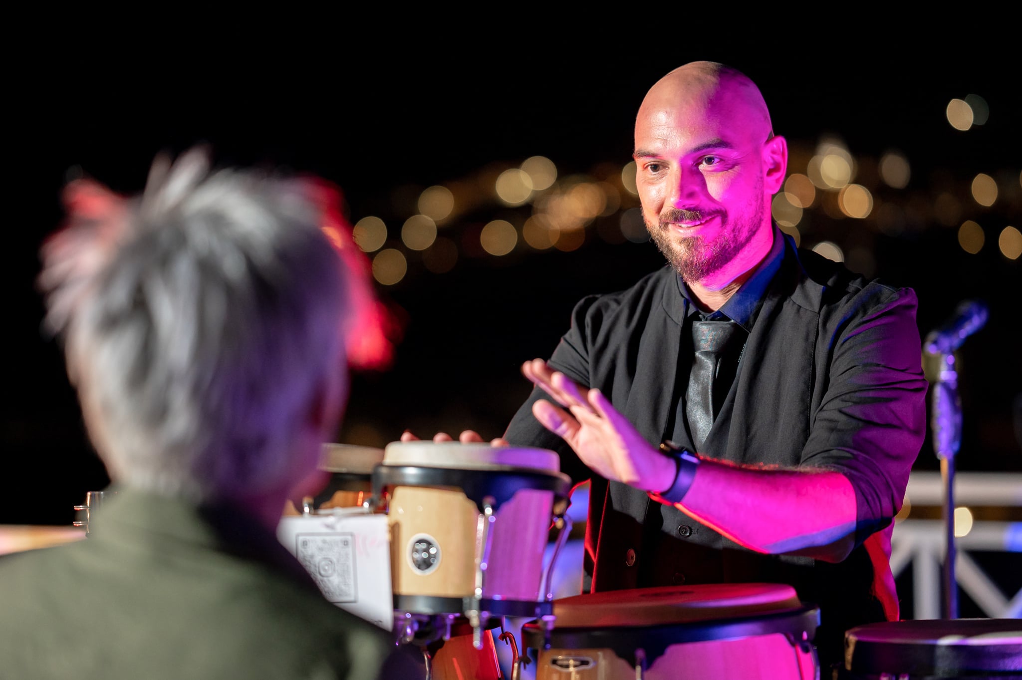The Santorini Percussionist