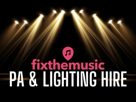 FixTheMusic PA & Lighting Hire