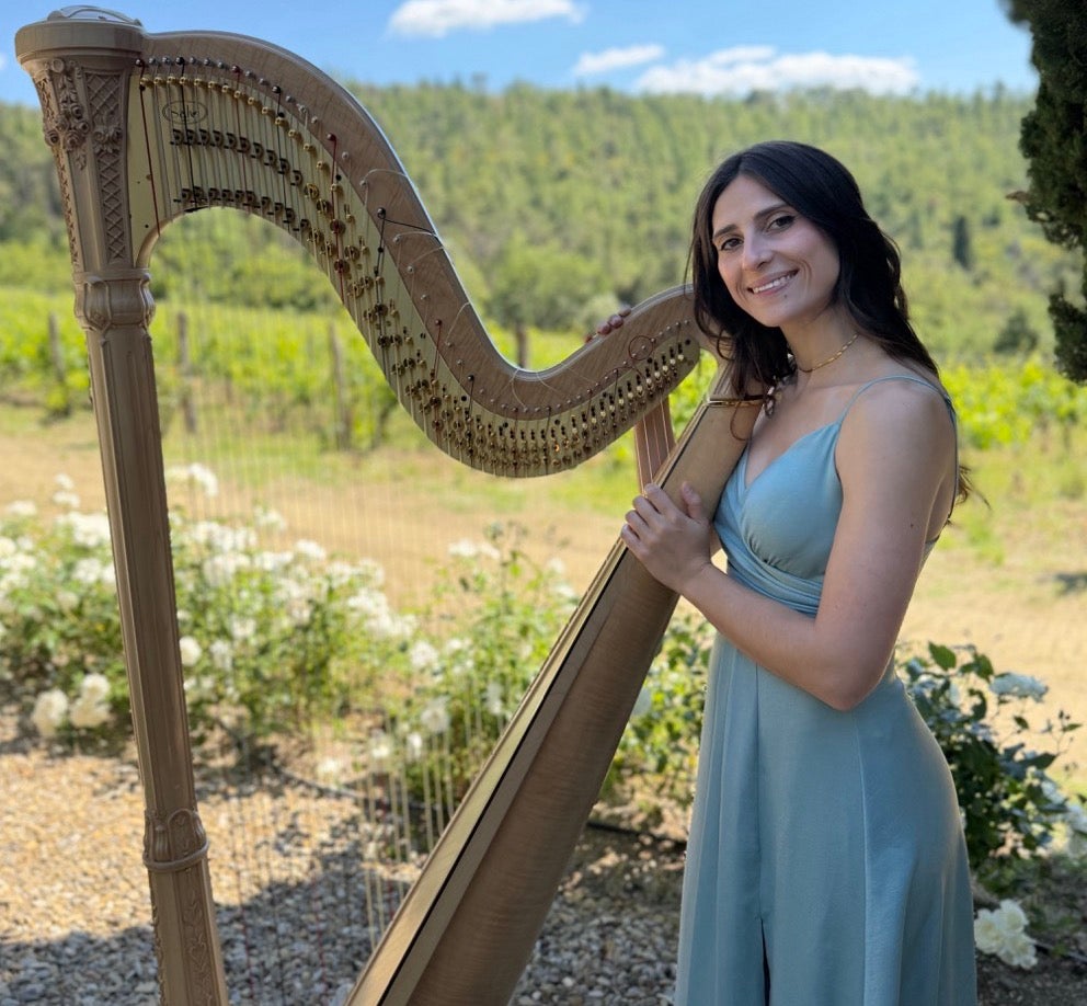 The Tuscany Harpist