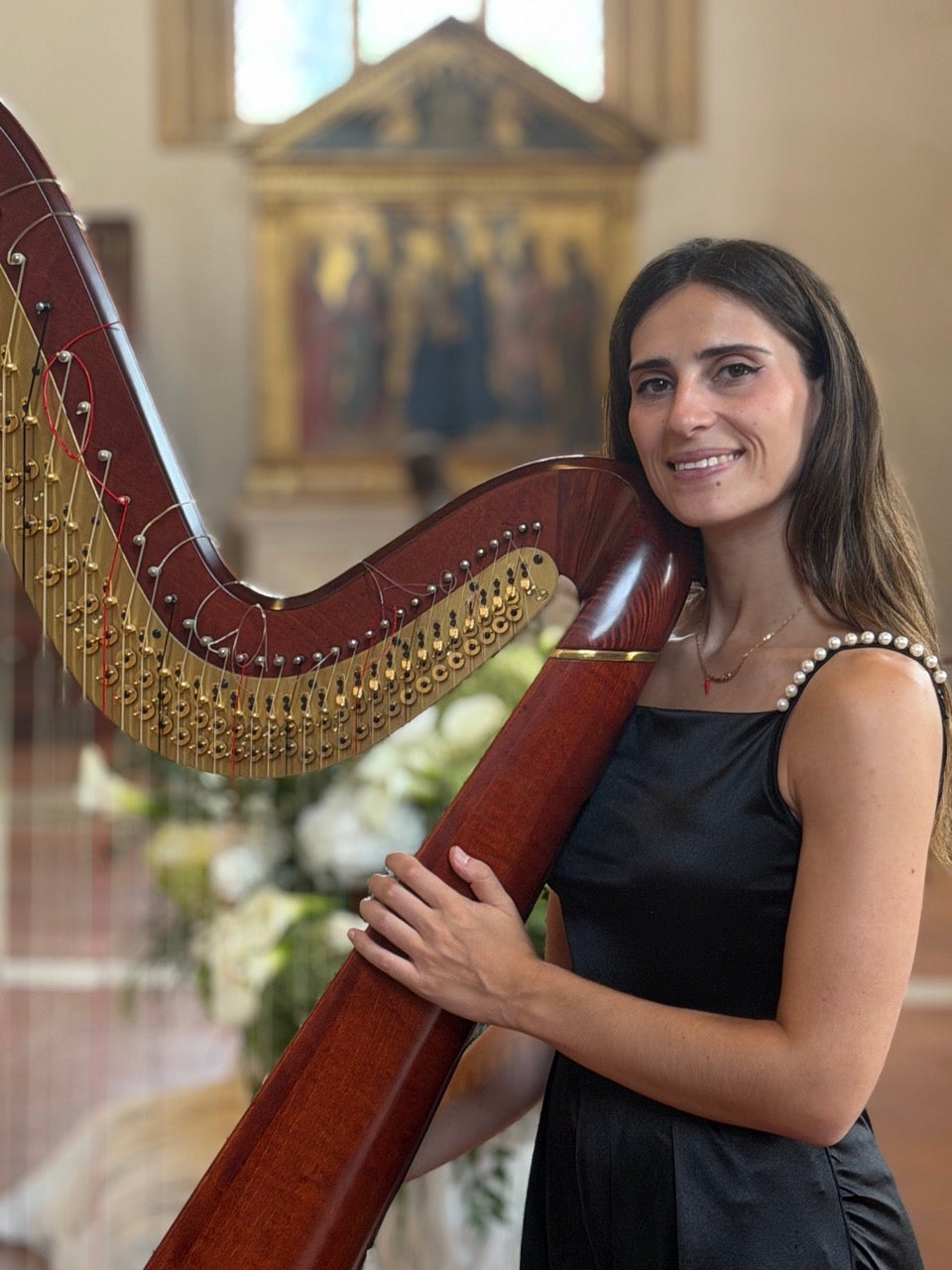 The Tuscany Harpist