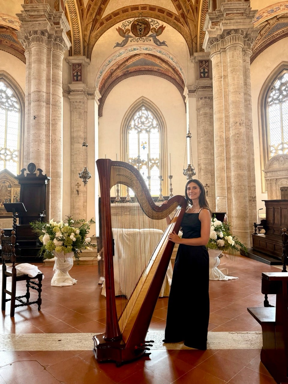 The Tuscany Harpist