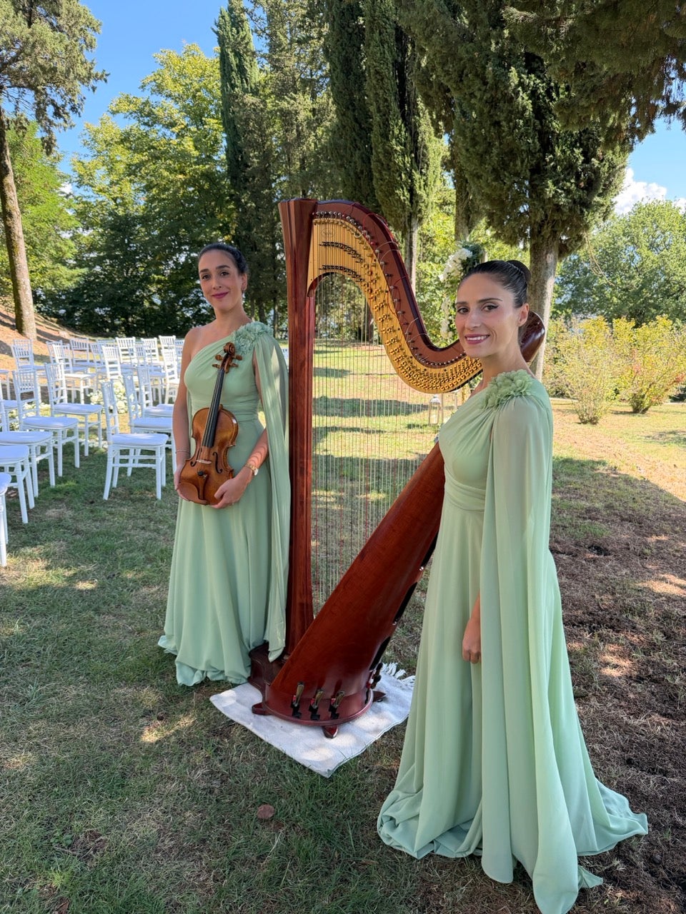 The Tuscany Harpist