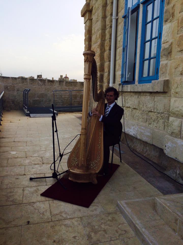 The Malta Wedding Harpist