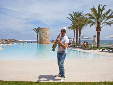 The Ibiza Saxophonist