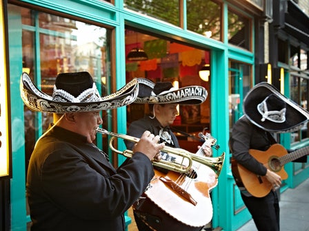 The Mexican Mariachi Band